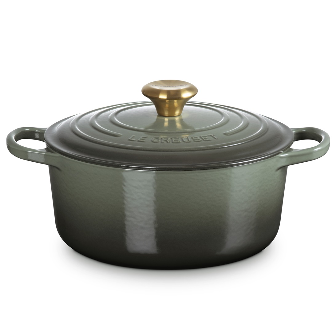 Kookpunt Le Creuset Signature Braadpan 24cm thyme 2